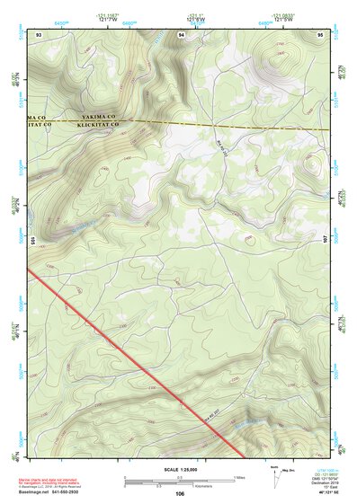 46121SE Page 106 Mount Adams Topo Preview 1