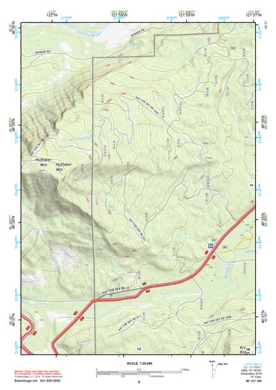 46121SW Page 1 Mount Adams Topo Preview 1