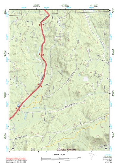 46121SW Page 2 Mount Adams Topo Preview 1