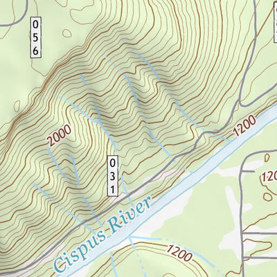 46121SW Page 3 Mount Adams Topo Preview 3