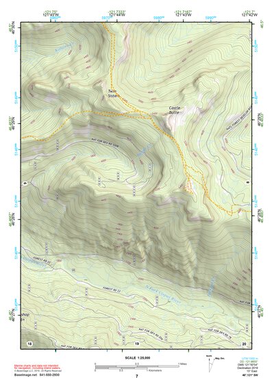 46121SW Page 7 Mount Adams Topo Preview 1