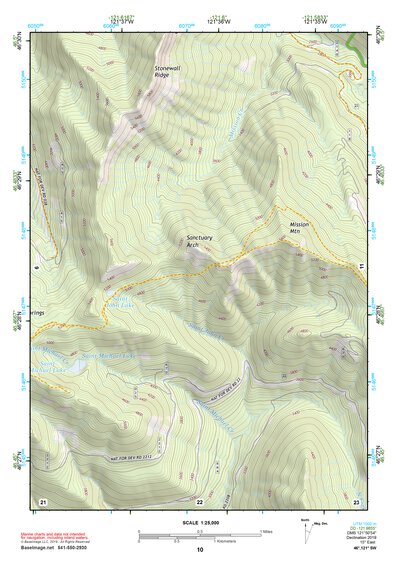 46121SW Page 10 Mount Adams Topo Preview 1