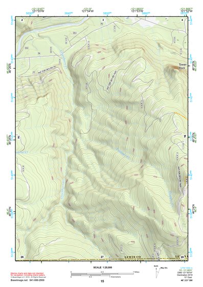 46121SW Page 15 Mount Adams Topo Preview 1
