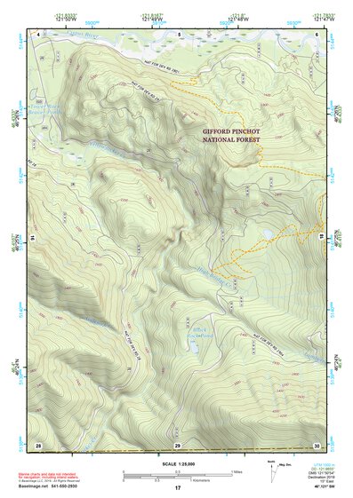 46121SW Page 17 Mount Adams Topo Preview 1