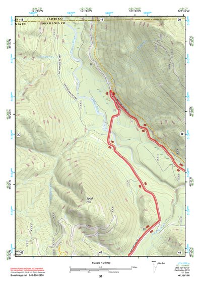 46121SW Page 31 Mount Adams Topo Preview 1