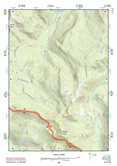 46121SW Page 39 Mount Adams Topo Preview 1