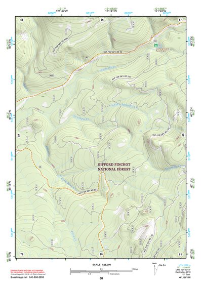 46121SW Page 68 Mount Adams Topo Preview 1