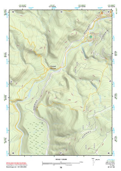 46121SW Page 75 Mount Adams Topo Preview 1