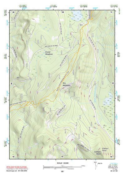 46121SW Page 81 Mount Adams Topo Preview 1