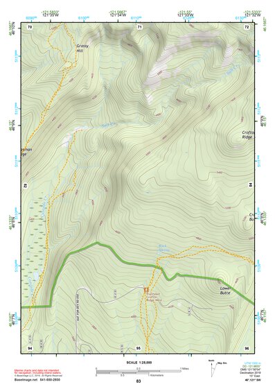 46121SW Page 83 Mount Adams Topo Preview 1