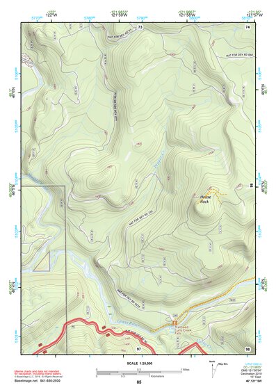 46121SW Page 85 Mount Adams Topo Preview 1