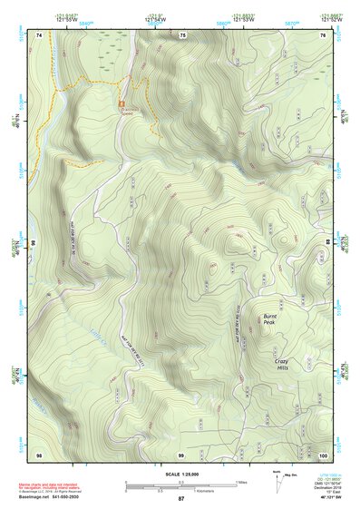 46121SW Page 87 Mount Adams Topo Preview 1