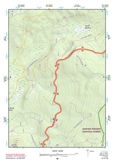 46121SW Page 89 Mount Adams Topo Preview 1