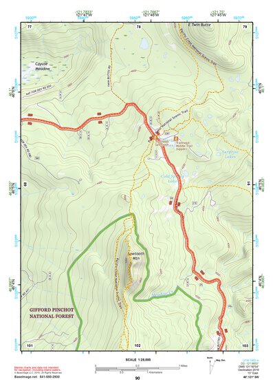 46121SW Page 90 Mount Adams Topo Preview 1