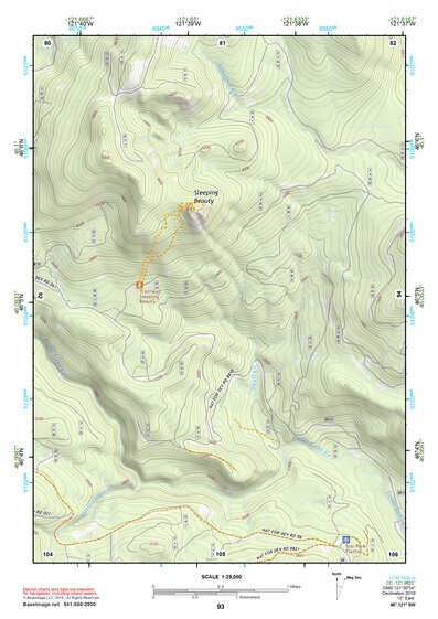 46121SW Page 93 Mount Adams Topo Preview 1