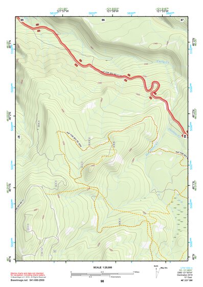 46121SW Page 98 Mount Adams Topo Preview 1