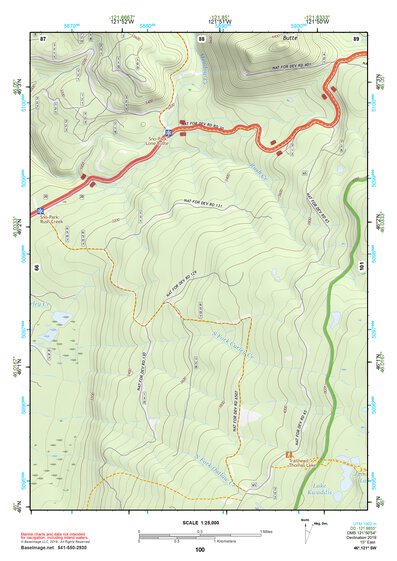 46121SW Page 100 Mount Adams Topo Preview 1