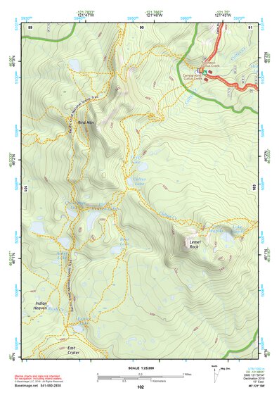 46121SW Page 102 Mount Adams Topo Preview 1