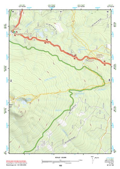 46121SW Page 103 Mount Adams Topo Preview 1