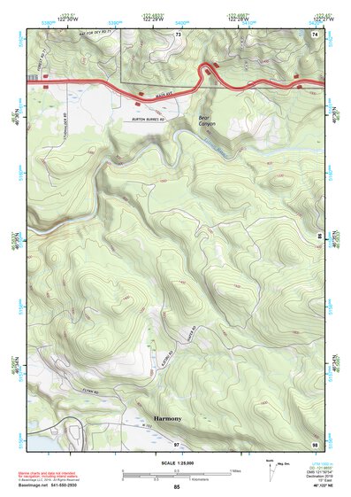 46122NE Page 85 Centralia Topo Preview 1