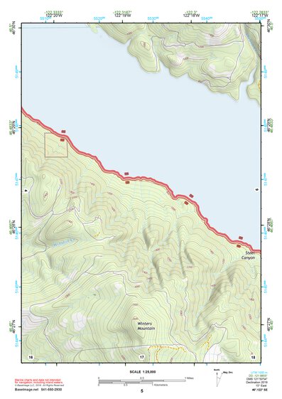 46122SE Page 5 Mount Saint Helens Topo Preview 1