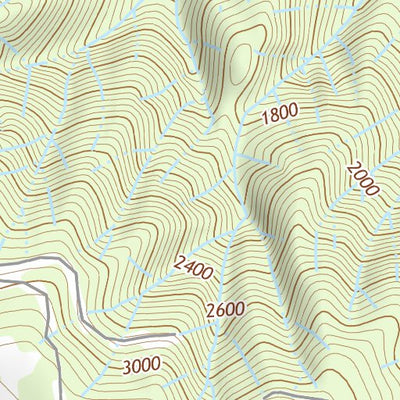 46122SE Page 5 Mount Saint Helens Topo Preview 3