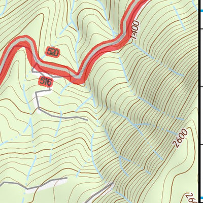 46122SE Page 7 Mount Saint Helens Topo Preview 3