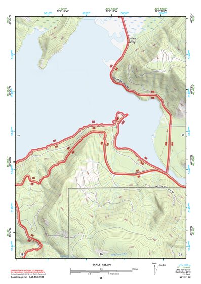 46122SE Page 8 Mount Saint Helens Topo Preview 1