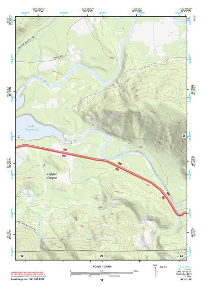 46122SE Page 11 Mount Saint Helens Topo Preview 1