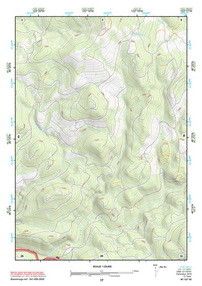 46122SE Page 17 Mount Saint Helens Topo Preview 1