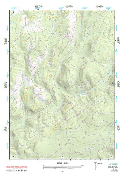 46122SE Page 18 Mount Saint Helens Topo Preview 1