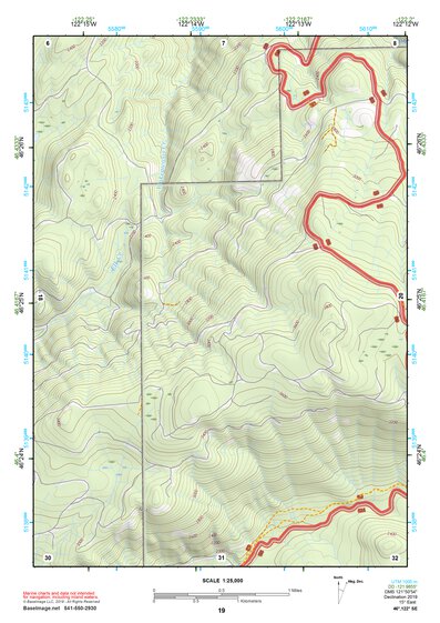 46122SE Page 19 Mount Saint Helens Topo Preview 1