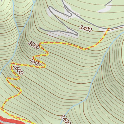 46122SE Page 20 Mount Saint Helens Topo Preview 3