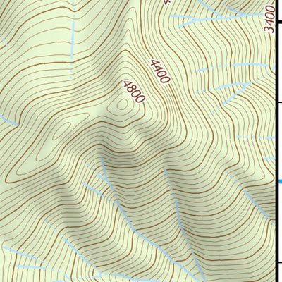 46122SE Page 22 Mount Saint Helens Topo Preview 3