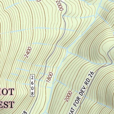 46122SE Page 23 Mount Saint Helens Topo Preview 2