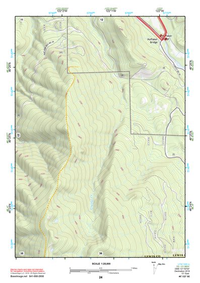 46122SE Page 24 Mount Saint Helens Topo Preview 1