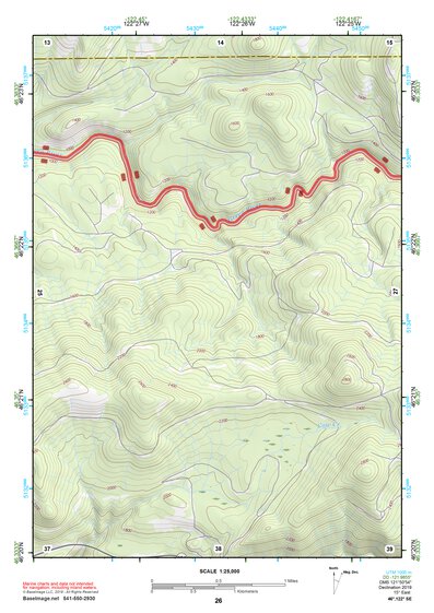 46122SE Page 26 Mount Saint Helens Topo Preview 1