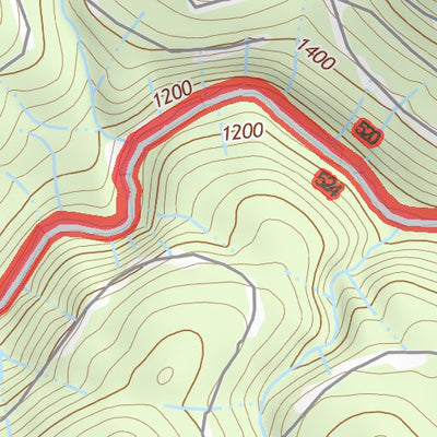 46122SE Page 27 Mount Saint Helens Topo Preview 3