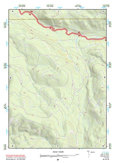 46122SE Page 29 Mount Saint Helens Topo Preview 1