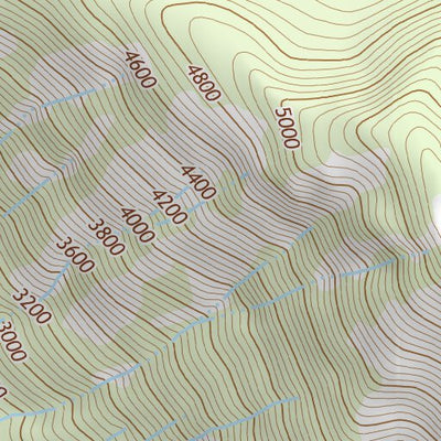 46122SE Page 33 Mount Saint Helens Topo Preview 3