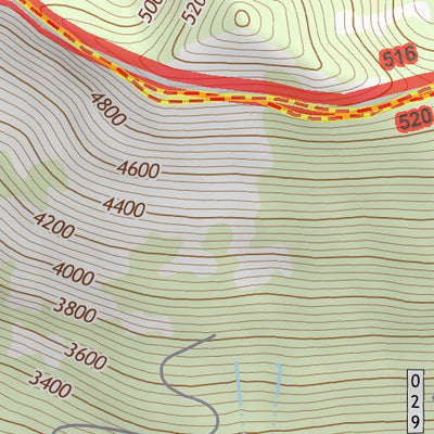 46122SE Page 34 Mount Saint Helens Topo Preview 2
