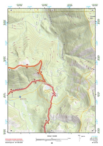 46122SE Page 35 Mount Saint Helens Topo Preview 1