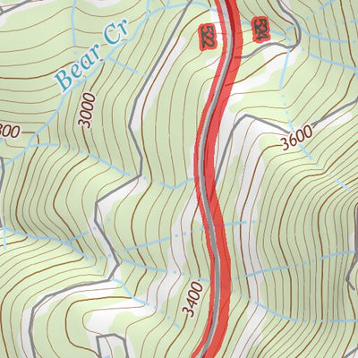 46122SE Page 40 Mount Saint Helens Topo Preview 2
