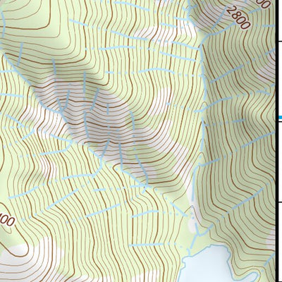 46122SE Page 40 Mount Saint Helens Topo Preview 3
