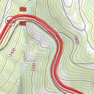 46122SE Page 41 Mount Saint Helens Topo Preview 2