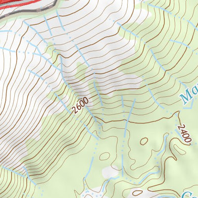 46122SE Page 42 Mount Saint Helens Topo Preview 3