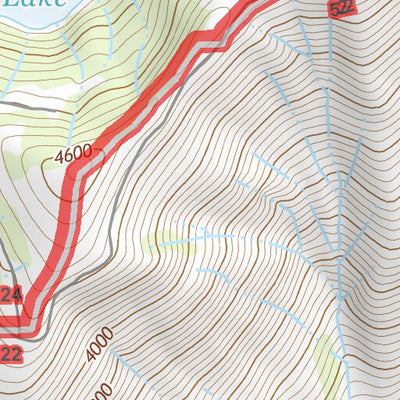 46122SE Page 43 Mount Saint Helens Topo Preview 3