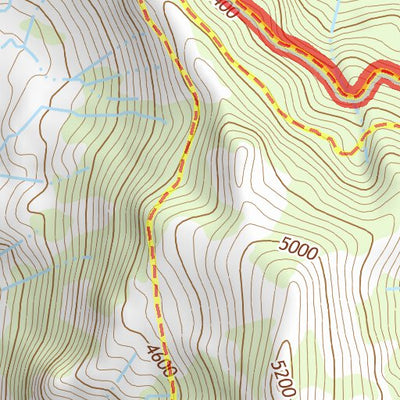 46122SE Page 46 Mount Saint Helens Topo Preview 2