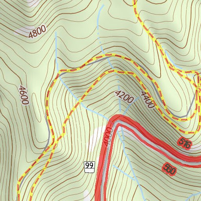 46122SE Page 47 Mount Saint Helens Topo Preview 3