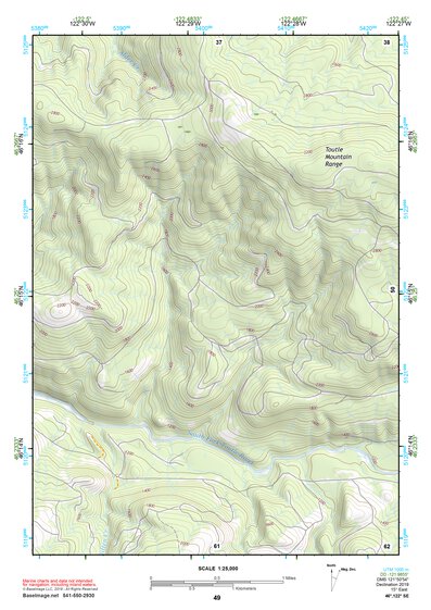 46122SE Page 49 Mount Saint Helens Topo Preview 1